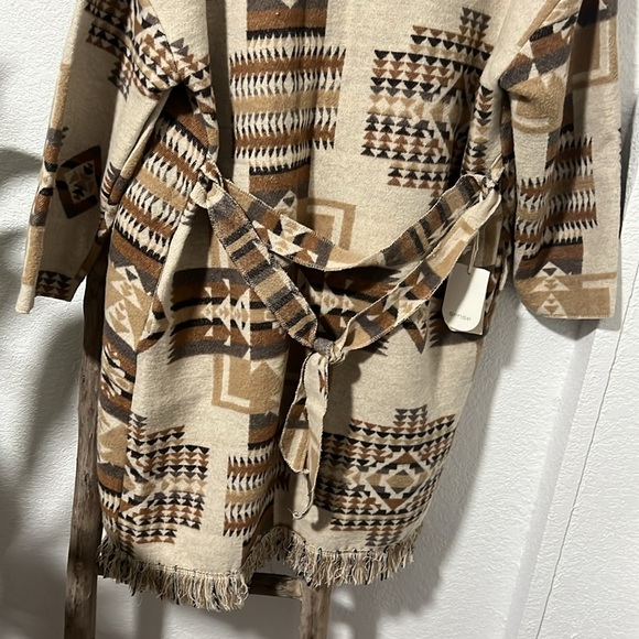 NWT boho southern cardigan, size L - Picture 4 of 6
